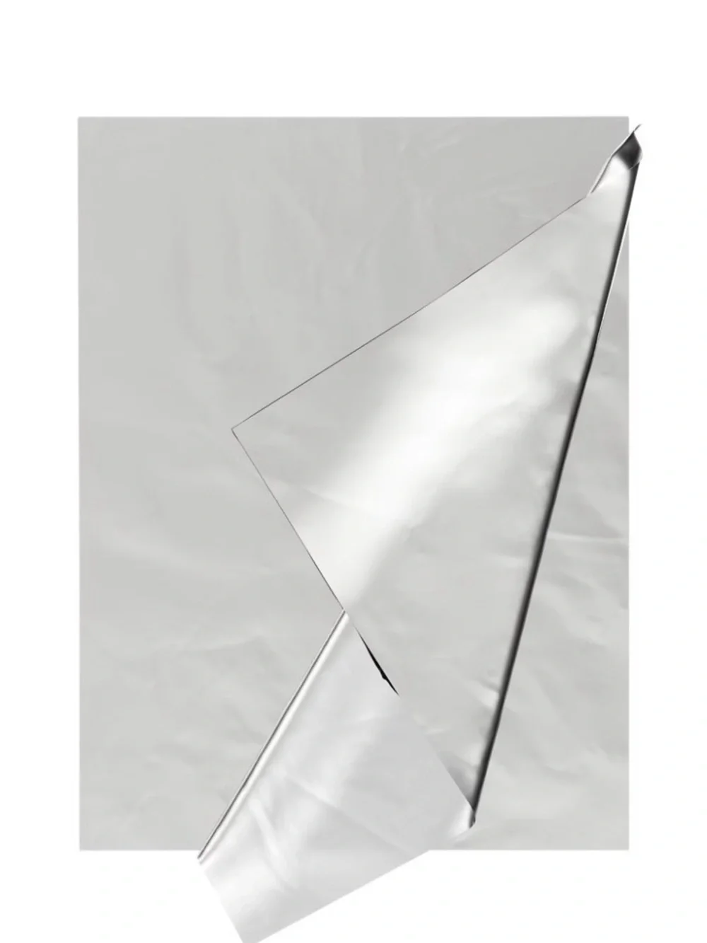 10 Sheets Silver Tissue Papers 20”x20” For Gift Wrapping